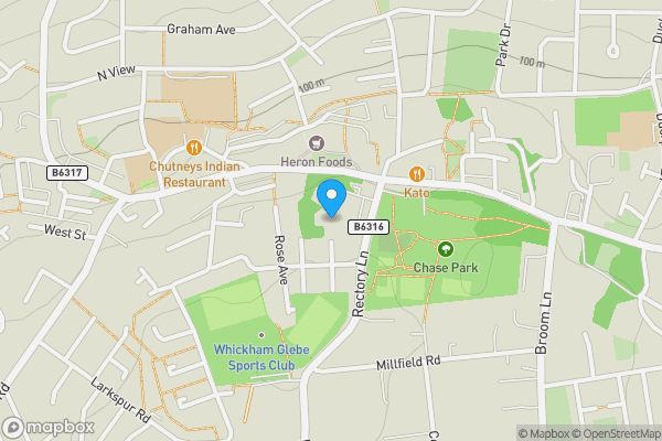 Map location for 20 Rectory Lane, Chase Court, Whickham, Newcastle upon Tyne, Tyne and Wear, NE16 4NL