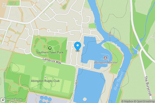 Map location for West Quay, Abingdon, Oxfordshire, OX14 5TL