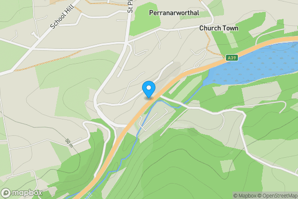 Map location for 2 Riverside, Perranarworthal, Truro, TR3 7NY
