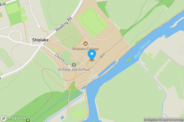 Map location for Hallsmead Ait, Shiplake, Henley on Thames, Berkshire, RG9 4BW