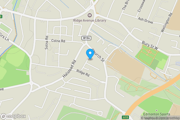 Map location for 5 Rowantree Road, Winchmore Hill, London, N21 3ED