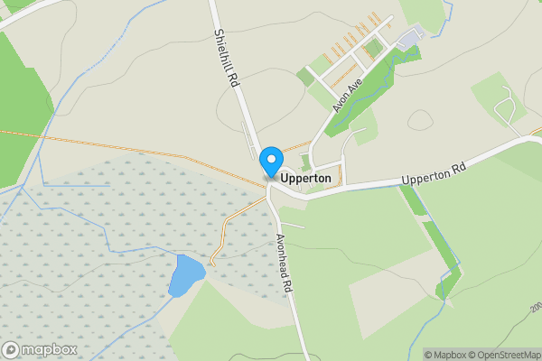 Map location for Land, At Upperton, Airdire, North Lanarkshire, ML6 7TT