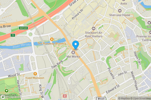 Map location for 11 Wellington Road South, stockport, SK4 1BF