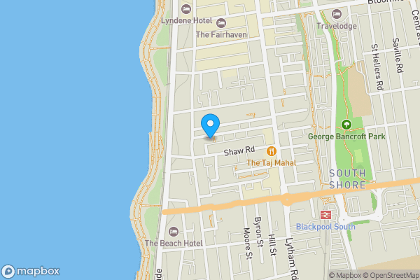 Map location for 13 Haig Road, Blackpool, FY1 6BZ