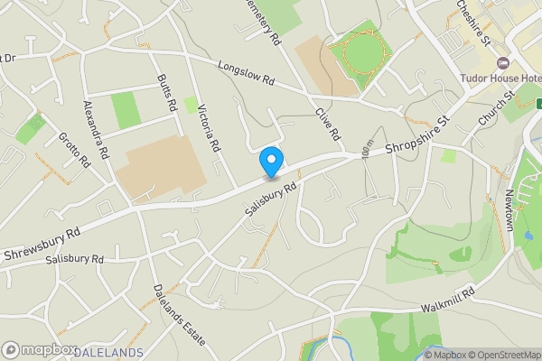 Map location for 45-47 Shrewsbury Road, Market Drayton, Shropshire, TF9 3DN