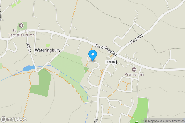 Map location for Allington Gardens, Maidstone, Kent, ME18 5DG