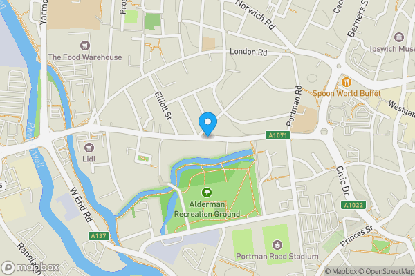 Map location for Booth Court, Handford Road, Ipswich, Suffolk, IP1 2GD