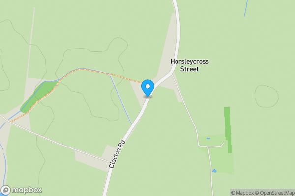 Map location for Bellaviews, Clacton Road, Horsley Cross, Manningtree, CO11 2NR