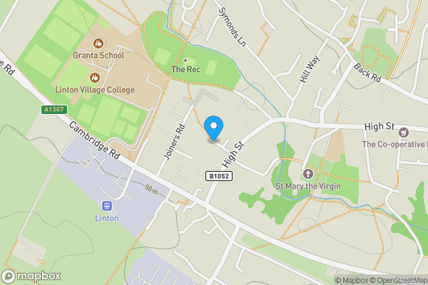 Map location for Market Lane, Cambridge, Cambridgeshire, CB21 4HU
