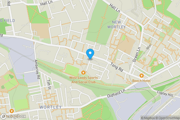 Map location for West Leeds Social Club, Redshaw Lane , Leeds, West Yorkshire LS12 1HH