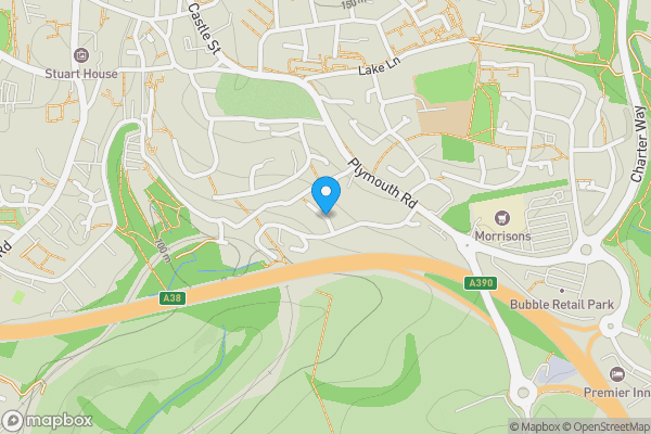 Map location for Putnam Close, LISKEARD, PL14 3QL