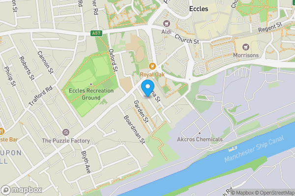 Map location for Davis Street, Eccles, M30 0HD