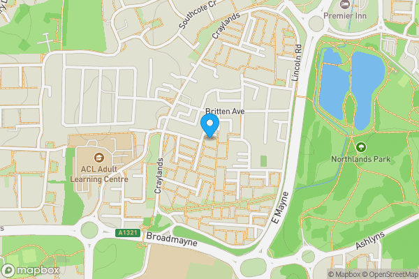 Map location for 81 Southwark Path, Basildon, Essex, SS14 3QW