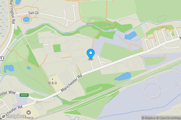 Map location for Vale View, Cranage Lane, Northwich, Cheshire, CW9