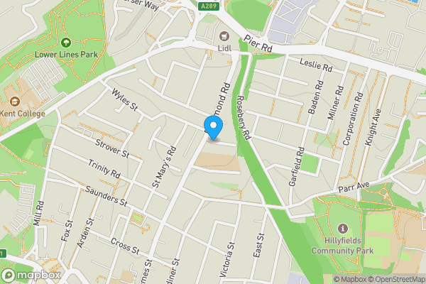 Map location for Devonshire Road, Gillingham, ME7 1LT