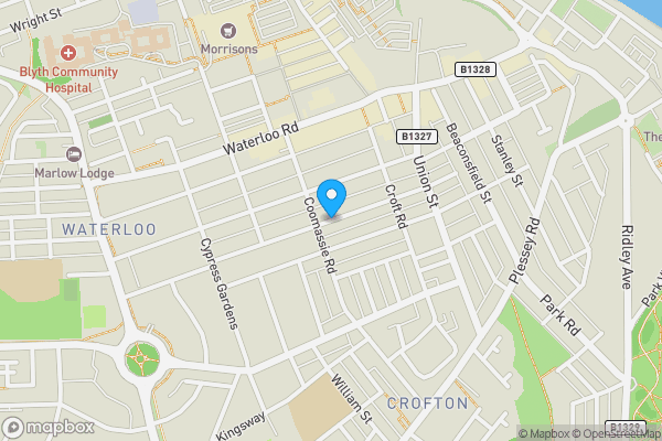 Map location for 47 & 49 Middleton Street, Blyth, Northumberland, NE24 2LS