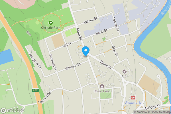Map location for 98-100 Main Street, Alexandria, G83 0PB