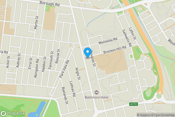 Map location for 210-216 Marton Road, Middlesbrough, Middlesbrough, TS4 2ET