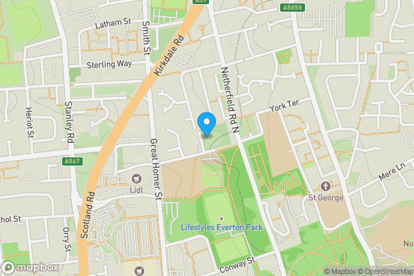 Map location for 420 City Point, Great Homer Street, Liverpool, Liverpool, L5 3LE