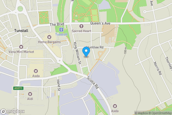 Map location for Beckton Avenue, Stoke-on-Trent