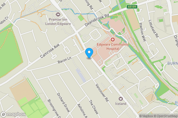 Map location for 299 Burnt Oak Broadway , Edgware, HA8 5ED