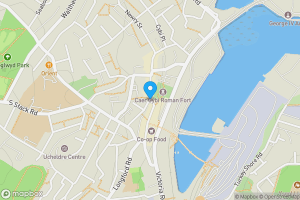 Map location for Capel Seilo, Holyhead, Isle of Anglesey LL65 3YD