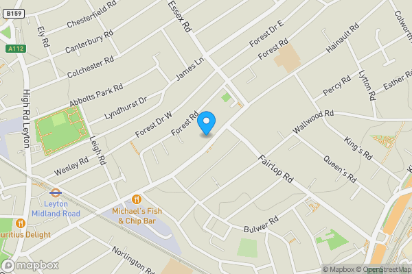 Map location for Flat 1, 139 Hainault Road, Leytonstone, London, E11 1DT
