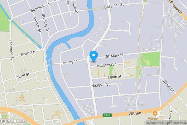 Map location for 100&100a New Cleveland Street, Hull HU8 7HE