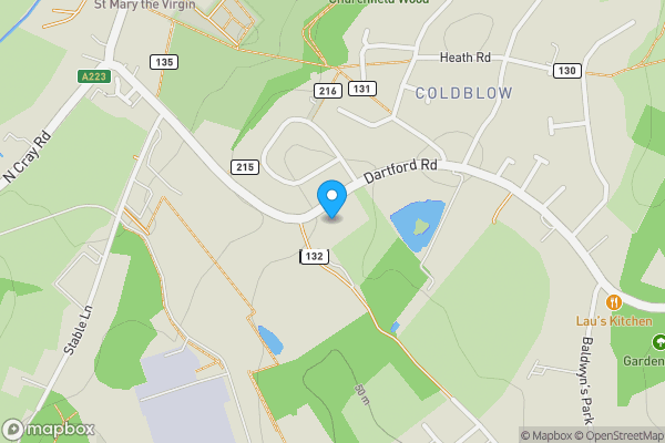 Map location for Land off Dartford Road, Bexley, DA5 2AR