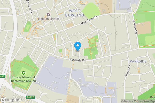 Map location for 17, Hopbine Avenue Bradford, BD5 8ER