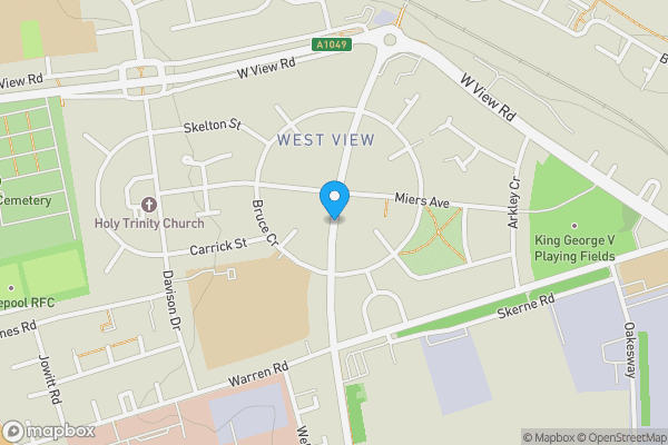 Map location for Winterbottom Avenue, HARTLEPOOL, Cleveland, TS24 9HY