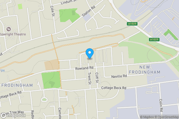 Map location for 12 Winn Street, Scunthorpe DN16 1TB