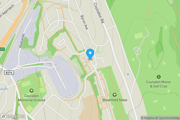 Map location for Land at, Alder Croft, COULSDON, Surrey, CR5 2SN