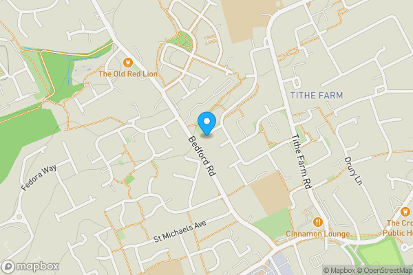 Map location for 15 Thornview Road, Houghton Regis, Dunstable, Bedfordshire, LU5 5HS