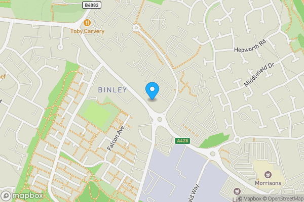 Map location for Compton Court, Binley Business Park, Coventry, West Midlands, CV3 2SU