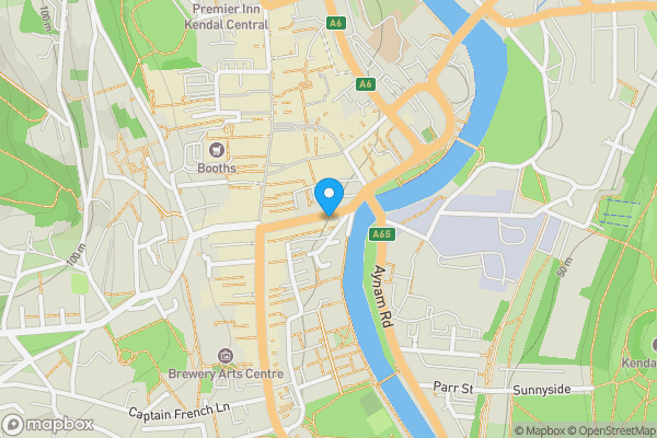 Map location for 29/ 29a Lowther Street, Kendal, Cumbria LA9 4DH