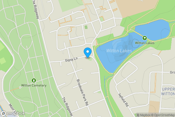 Map location for 134 Gipsy Lane, Erdington, Birmingham, B23 7SU