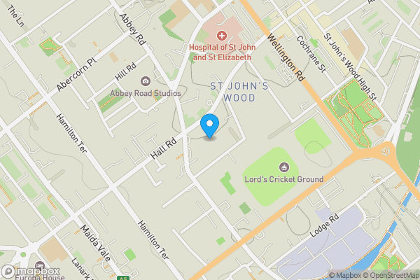 Map location for Flat 317 Addison House, Grove End Road, St. Johns Wood, London, NW8 9EL