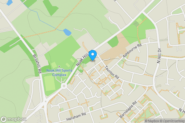 Map location for 8 Hitchin Close, Romford, Essex, RM3 7EG