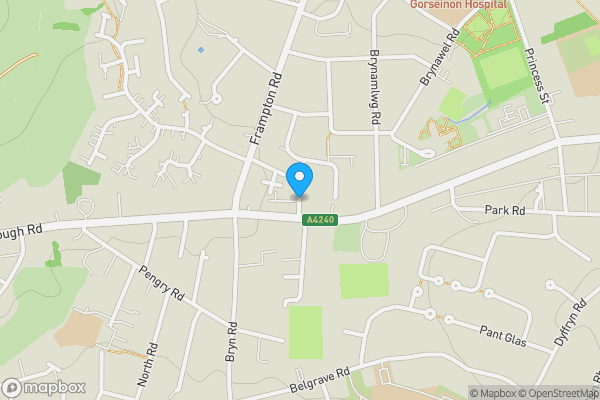 Map location for Cameron Place, SWANSEA, West Glamorgan, SA4 4PD