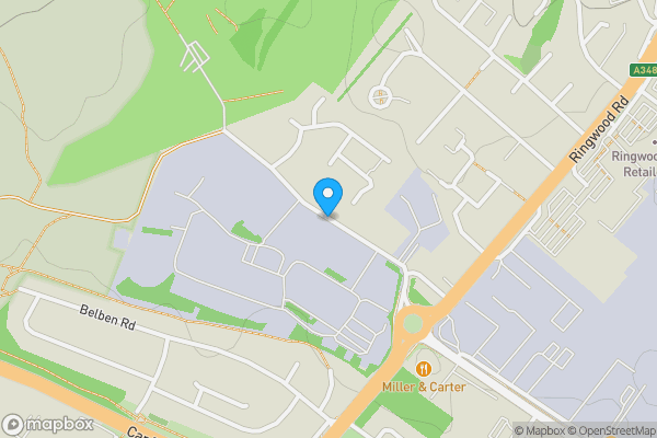 Map location for Francis Avenue, Bournemouth, Dorset, BH11 8NX