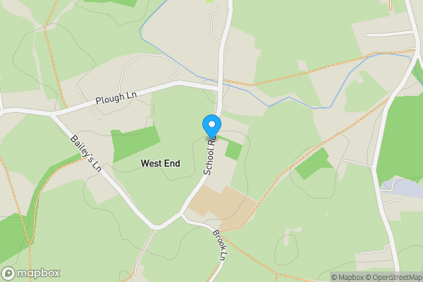 Map location for The Birch, School Road, Waltham St. Lawrence, Reading, Berkshire, RG10 0NU