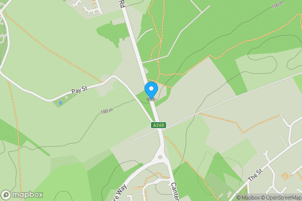 Map location for Tappington Hall Farm, Canterbury Road, Denton, Kent, CT4 6RG