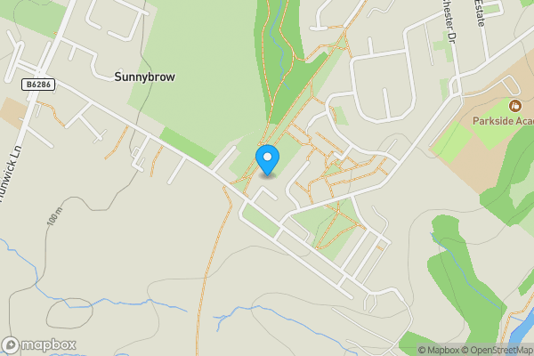 Map location for 11 Moorland Close, Sunnybrow, Crook, DL15 0XB
