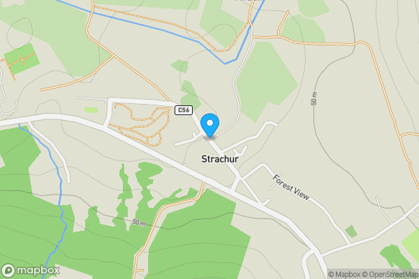 Map location for Plot at North Clachan Croft, Strachur, Argyll, PA27 8DG