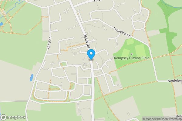 Map location for Walter De Cantelupe Inn, Main Road, Kempsey, Worcester, WR5 3NA