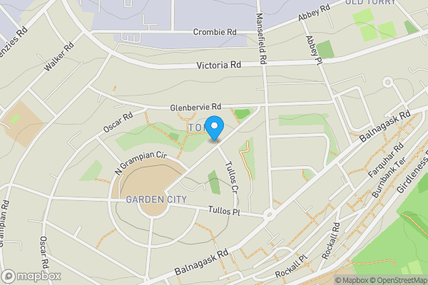 Map location for 30 Mansefield Place, Ground Floor, Aberdeen, AB11 8JR