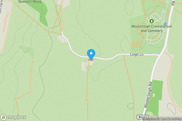 Map location for Land At Batchfield Lane, Westerleigh, Gloucestershire, BS37 8RE