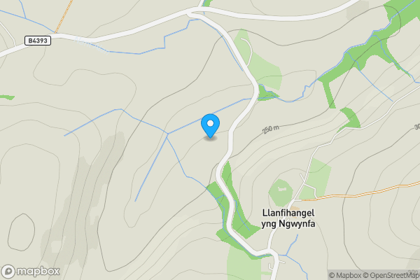 Map location for Bwthyn Rhyddid, Llanfihangel, Llanfyllin, Powys, SY22 5JD