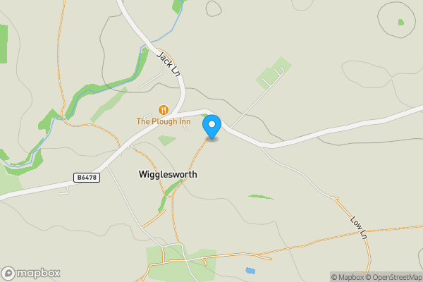 Map location for Bowland Forest Farm, Wigglesworth, Skipton, North Yorkshire, BD23 4SN